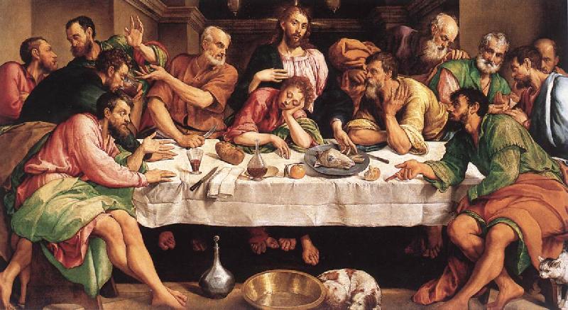 BASSANO, Jacopo The Last Supper ugkhk oil painting image